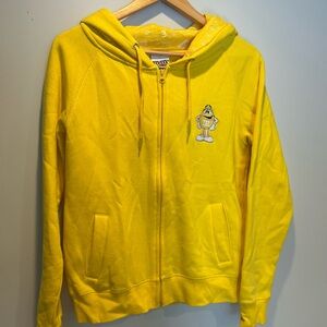 M&M'S Bright Yellow Character Zip-Up Hoodie